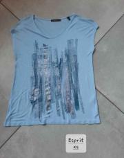 Taille XS blouse bleu ciel Esprit
