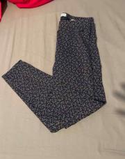 Legging bleu fleuri Okaïdi 12 ans 