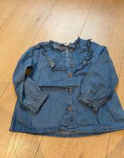 Manche longue jeans 92cm