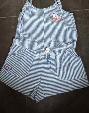 Combi bleu blanc