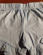 Short bleu 3 mois 