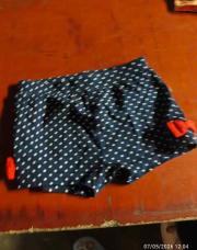 Short à pois noir 74 