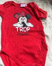 Body sans manche Minnie 3 mois 