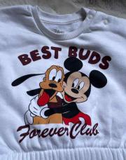Pull blanc Disney 0/3 mois 