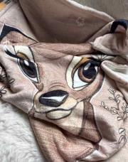 Couverture fait main bambi 
