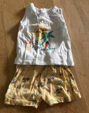 Ensemble short + chemisette T6mois 