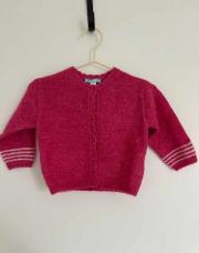 Gilet rose 12m Obaibi