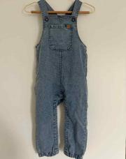 Salopette jeans 9-12m
