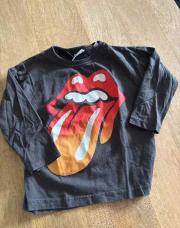 Sweet longue manche T 92 Zara rolling stones