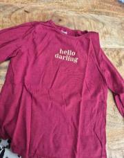 Tee-shirt bordeau kiabi 2 ans
