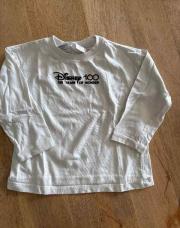 Sweet longue manche Disney blanc Zara T 86
