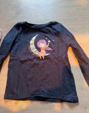 T shirt kiabi fille lune 5 ans 