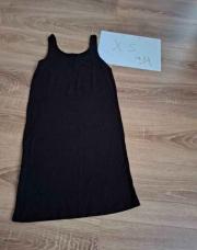 T: XS Robe noir style débardeur kiabi