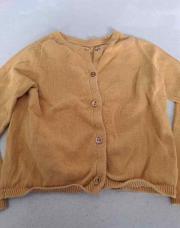 Gilet moutarde kiabi 3 ans 