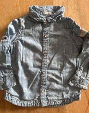 Chemise bleu IKKS T 80 