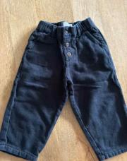 Pantalon bleu marine Zara T 92 