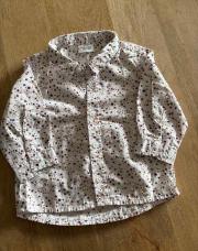 Chemise blanche etoile TAO T 9mois 