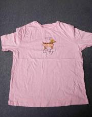 T-shirt rose hôtel dog kiabi Xs