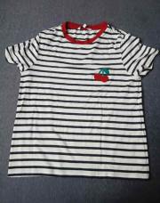 T-shirt ligner cerise M