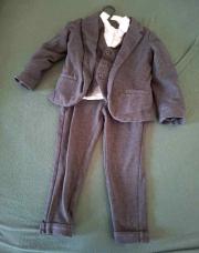 Costume entracite TAO 4 ans 4 pièces