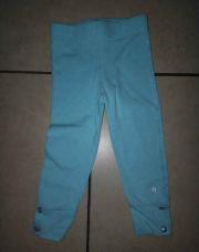 Legging turquoise 3 ans 