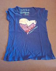 Tee-shirt shirt coeur desigual 