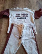 Ensemble beige et marron 