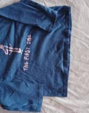 T-shirt TEX manches longues bleu 18 mois