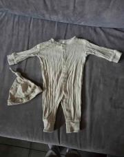 Pyjama léger dans pied avec bonnet - Zeeman - 3mois 62cm