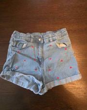 Short en jeans à broderies Sergent Major 9 ans