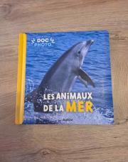 Les animaux de la mer - mon premier doc photo - livre 