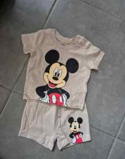 Ensemble short Mickey 0-3mois