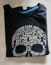 Ti shirt 5/6 ans noir Primark 
