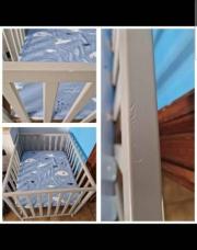 Parc+matelas+protège matelas+4 draps