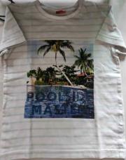 Ti shirt blanc 6 ans TAO