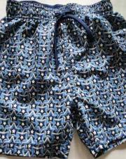 short bleu 6 ans