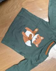 T-shirt manches longues renard 3mois