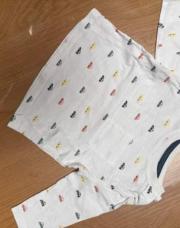 T-shirt manches longues voiture 3mois