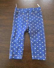 Legging jeans coeurs C&A 9 mois