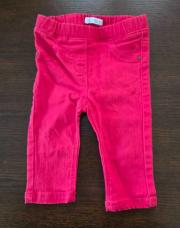 Jeans rouge Okaidi 9 mois