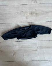 Boléro bleu marine graine de blé 3M