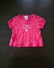T-shirt je veux des bisous 12 mois