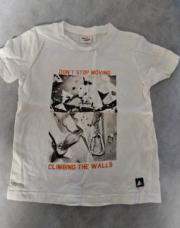 T-shirt DON T STOP beige orange