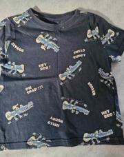 T-shirt bleu CROCO