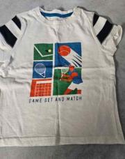 T-shirt blanc TENNIS