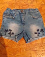 Short jeans plamiers 3ans