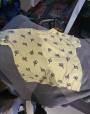 T-shirt jaune CACTUS 