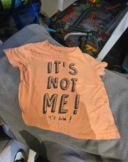 T-shirt orange ITS NOT