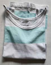  Ti shirt vert blanc  6/7 ans