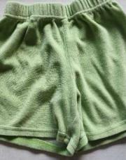 short eponge vert 7 ans